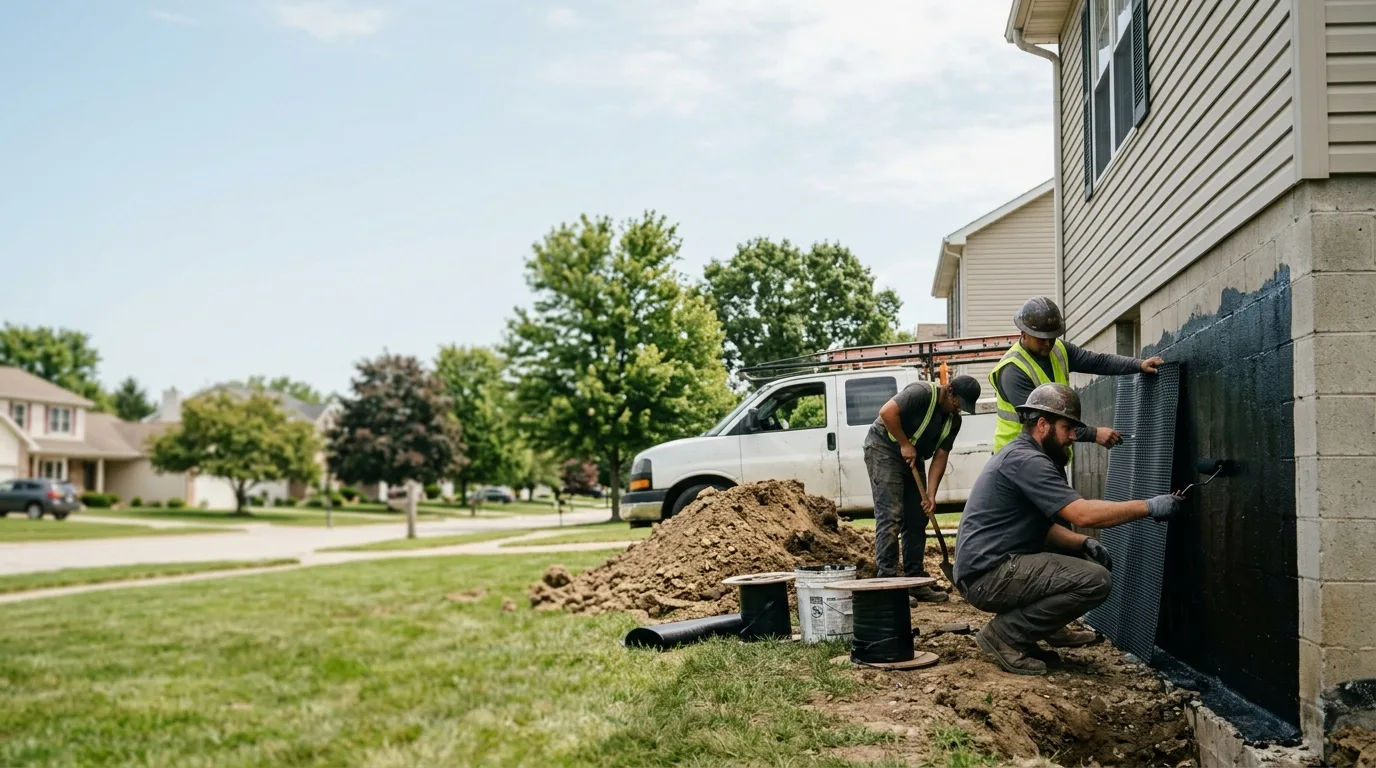 Basement Waterproofing in Pleasant Plains, IL near me
